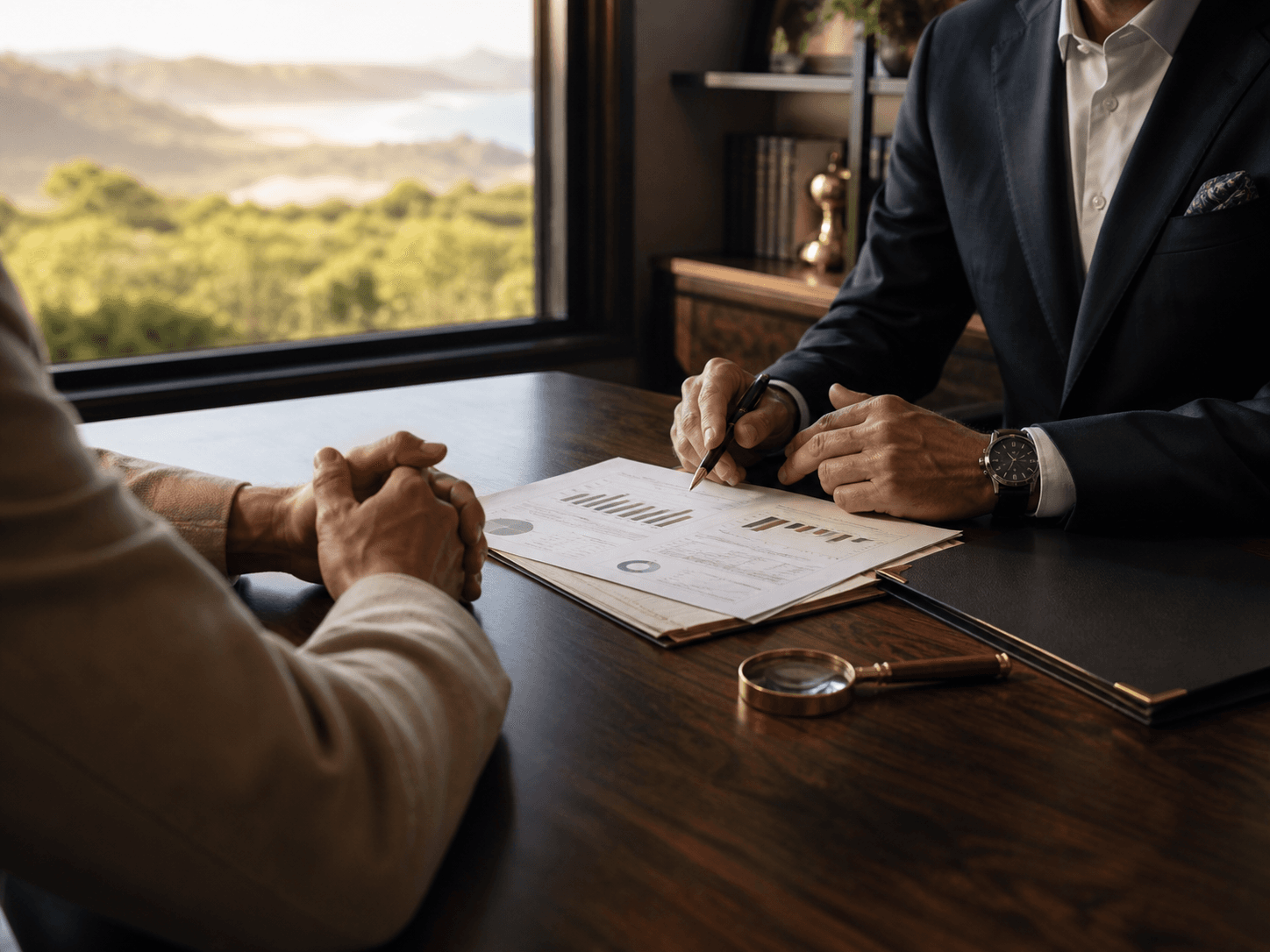 Questions to ask before signing with a financial advisor.
